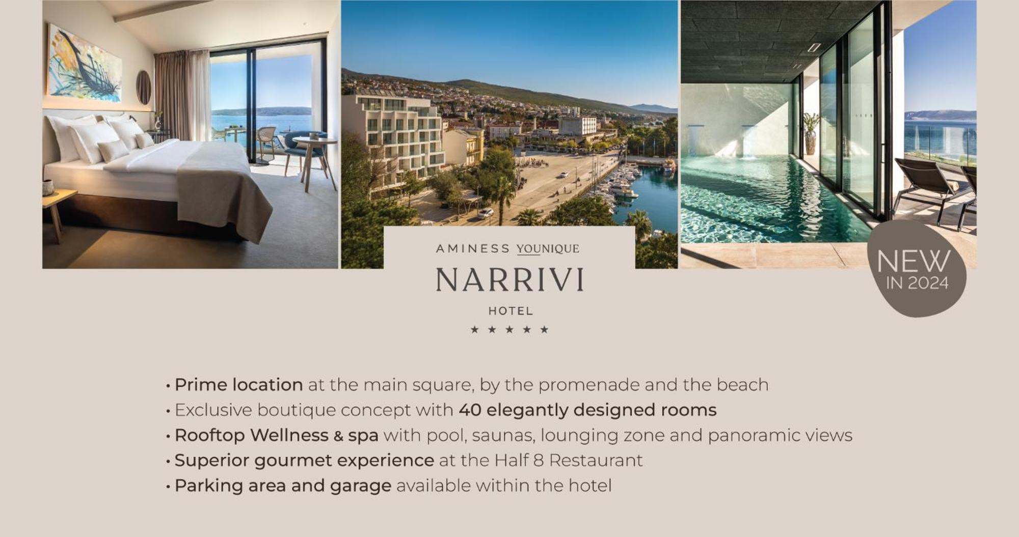 Aminess Younique Narrivi Hotel Crikvenica Εξωτερικό φωτογραφία